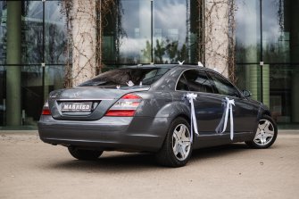 Mercedes KLASA S 500 WERSJA LONG Auto do ślubu dla fajnych ludzi Białystok