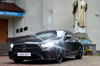 Mercedes CLS 400d auto do ślubu Kunów
