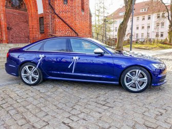 Auto do Ślubu Audi S6 C7 o mocy 420 KM Olsztyn