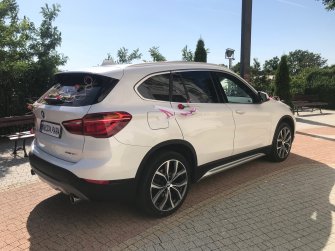 Najnowsze BMW X1 auto do ślubu Konin