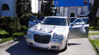  Auto do ślubu,imprezy okolicznościowe,limuzyna CHRYSLER 300C  Olkusz