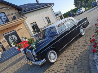 Mercedesem  do ślubu W110 i W111  ,auta retro  na wesele,  Włocławek