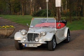 Auta do ślubu - Mercedes RETRO 1939 oraz MORGAN RETRO Zabrze