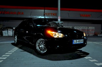 BMW E60 530XD Shadow Line , Auto do ślubu Biała Podlaska , Cała Polska
