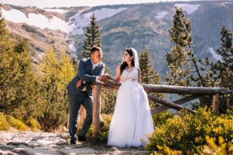 Sesja ślubna w górach  Świebodzin