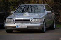 Kultowy Mercedes W140 Chorzów