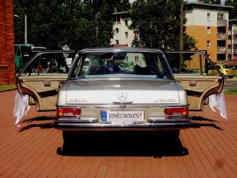 Auto do ślubu zabytkowy Mercedes W108  Szczecin