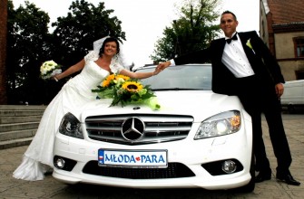 Biały Mercedes do ślubu  Żyrardów