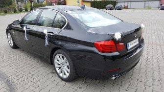 Samochód/Limuzyna do ślubu BMW F10 Nowy Sącz