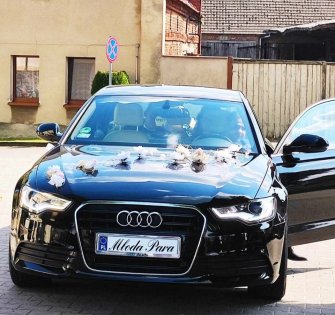 Białe Audi A6 Auto do ślubu Samochód na ślub wesele  Zielona Góra