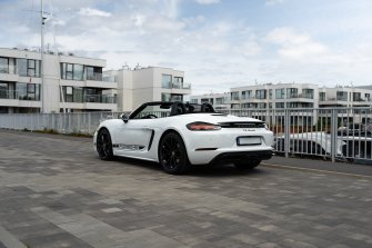 Białe porsche na wesele w Trójmieście GDAŃSK