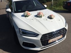 Piękna biała audi a5 do ślubu rocznik 2017 Kraków