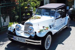 Kabriolet NESTOR BARON Replika Alfa Romeo do ślubu Chrysler 300C Biała Podlaska