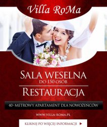 Villa RoMa sala weselno-bankietowa Gałków Mały