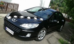 !!! AUTO DO ŚLUBU PEUGEOT 407 BLACK Płock