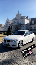 Białe BMW Gran Turismo M-PAKIET Toruń