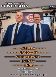 Power Boys - Wyjątkowe wesele Szczecin