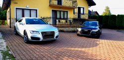 Audi a7 sline samochód do ślubu wynajem Myślenice