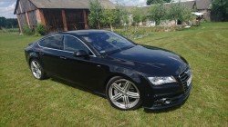 Piekne Audi A7 S Line Auto Do ślubu Lipsko