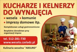 Kulinaria weselne "ABSURD" Czeladź