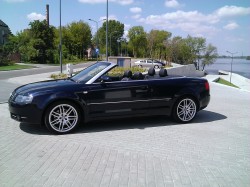 Cabrio audi a4 Auto do ¶łubu wesela Włocławek