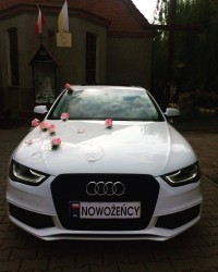 Auto do Ślubu, Koszalin Słupsk, Sławno, Szczecinek AUDI A4/S Koszalin