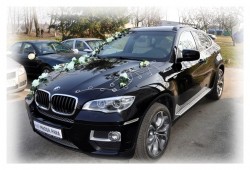 Luksusowe BMW X6, full opcja, 2013, do ślubu Warszawa