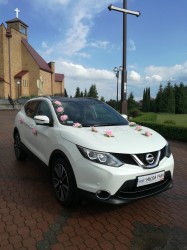 Piękne Auto do ślubu Nissan Qashqai Sokółka