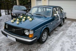 Volvo 244 do ślubu Bydgoszcz