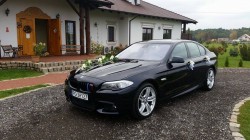 Piękne BMW F10 do ślubu Poznań Poznań