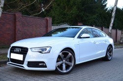 BIAŁY SAMOCHÓD AUDI A5 SLINE - AUTO DO ŚLUBU ŚLĄSK I OKOLICE Bielsko-Biała