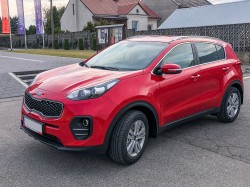 Zmysłowa czerwień - KIA SPORTAGE 2017 Kraków