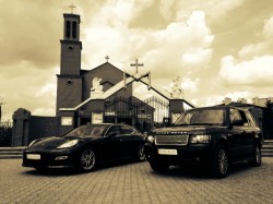 Auto do ślubu! Porsche Panamera, Range Rover Vogue, BMW F30 Łódź