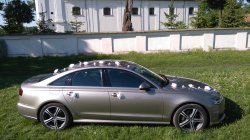 Ekskluzywne Audi A6 po faceliftingu auto do ślubu Piotrków Trybunalski