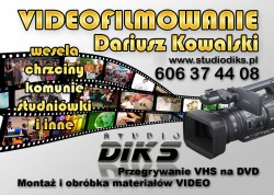 Wideofilmowanie i fotografia Studio Diks Turek