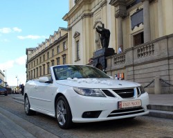 Auto do Ślubu Biały Kabriolet do wynajęcia Samochód na Wesele Warszawa