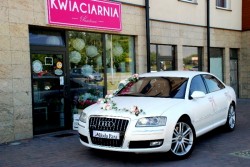 AUDI A8 KOLOR BIAŁY BMW 7 RYBNIK ŻORY JASTRZĘBIE WODZISŁAW GLIWICE Rybnik