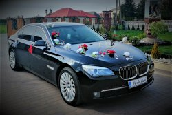 Auto do Ślubu BMW seria 7 LONG Limuzyna Łuków