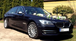Luksusowa limuzyna do ślubu BMW 730ld Łódź