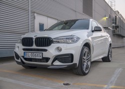 Białe BMW X6 woj. łódzkie Łódź