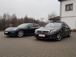Auto na wesele: Mercedes S-class, Porsche Panamera Wodzisław Śląski