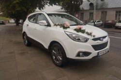 Elegancki samochód do ślubu Hyundai ix35 Zamość