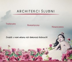 Architekci Ślubni. Dekoracje ślubne, dekoracje kościoła Poznań Poznań, Pobiedziska, Swarzędz