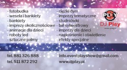 FOTOBUDKA DJ CIĘŻKI DYM ANIMACJE ATRAKCJE Nowy Sącz