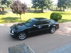 Chrysler 300C wynajem do ślubu, na wesele. Skierniewice i okolice Skierniewice