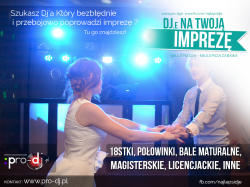 Pro-Dj.pl - Oprawa Multimedialna imprez! Suwałki