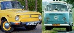 Stara Skoda i VW Ogórek Bydgoszcz