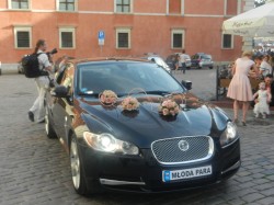 Jaguar XF SV8 angielskim asrystokratą do ślubu! Warszawa