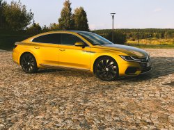 Jedyny taki samochód na Podlasiu! Volkswagen Arteon w kolorze kurkumy! Białytsok