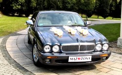Auto do ślubu grafitowy JAGUAR XJ V8 Oświęcim